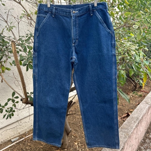 Carhartt B13 DST Denim Carpenter Jeans Men’s 36x29 Loose Fit